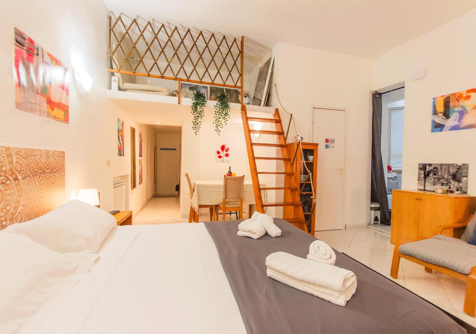 Appartamento Delizioso Loft Vicino Piazza Del Popolo Roma